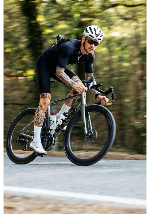 Radtrikots kurzarm Road Jersey M Black Edition