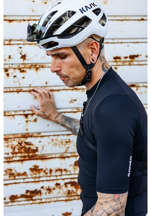 Radtrikots kurzarm Road Jersey M Black Edition