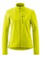 Damen Softshell Fahrradjacke ADVENTURE JACKET SOFTSHELL W Gelb safety yellow
