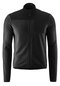 Herren Active Fleece-Trikot langarm Adventure Jersey Fleece M Schwarz black