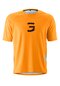 Herren Kurzarm-MTB Shirt kurzarm Trail Jersey M Orange neon carrot