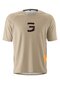 Herren Kurzarm-MTB Shirt kurzarm Trail Jersey M Beige jonesboro cream