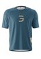 Herren Kurzarm-MTB Shirt kurzarm Trail Jersey M Blau ao blue