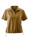 Damen Kurzarm-Radbluse Adventure Blouse W Braun  baked pretzel 