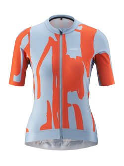 Radtrikots kurzarm Road Jersey Print W