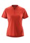 Damen Kurzarm-Radtrikot mit Half-Zip kurzarm SITIVO Jersey Blue W Rot paprika flame