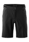 Herren Radshorts mit Innenhose kurz Adventure Shorts M Schwarz black
