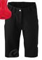 Damen Bikeshorts kurz Sitivo Shorts W Schwarz black / fire