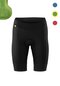Damen Fahrradhose kurz SITIVO W Schwarz black / bright green
