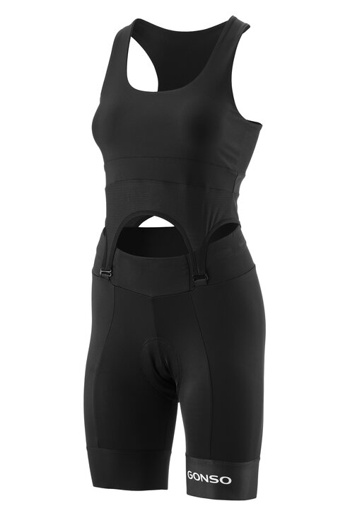 Fahrradhosen kurz Essential Bra Set W