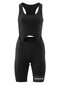 Damen Radhose & Sport BH Set kurz Essential Bra Set W Schwarz black
