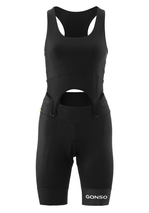 Fahrradhosen kurz Essential Bra Set W
