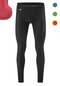Herren Thermo Fahrradhose lang Sitivo Tight M Schwarz black / fire
