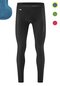 Herren Thermo Fahrradhose lang Sitivo Tight M Schwarz black / skydiver