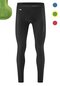 Herren Thermo Fahrradhose lang Sitivo Tight M Schwarz black / bright green