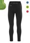 Damen Thermo Fahrradhose lang Sitivo Tight W Schwarz black / bright green