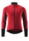 Herren Softshell Rennradjacke ROAD JACKET SOFTSHELL 2 M Rot chili pepper