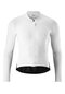 Herren SITIVO Fahrradtrikot langarm SITIVO Jersey Longsleeve M Weiß Schwarz white / black