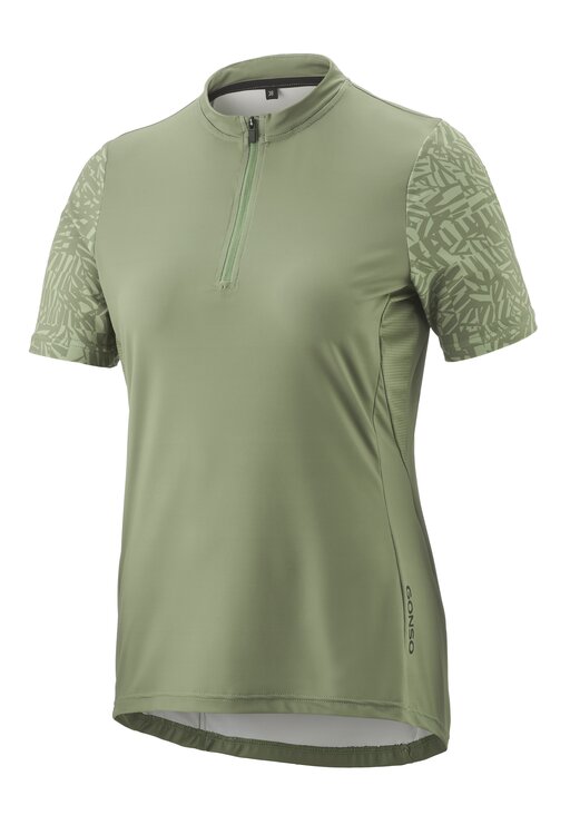 Radtrikots kurzarm Adventure Jersey Halfzip W