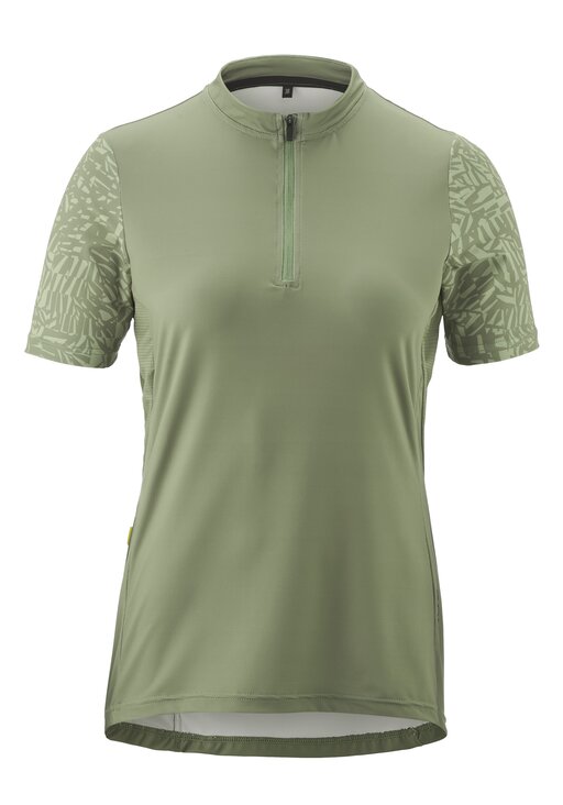Radtrikots kurzarm Adventure Jersey Halfzip W