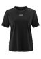 Damen Kurzarm-Shirt kurzarm OffBike T-Shirt W Schwarz black