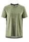 Damen Kurzarm-Radshirt kurzarm Trail Jersey W Grün bellcourt castle
