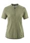 Damen Kurzarm-Summerbrushed-Radshirt mit 1/2-Zip kurzarm Adventure Jersey Soft Touch W Grün bellcourt castle