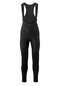 Lange Träger-Softshell-Radhose mit Polster für Damen lang Essential Bib Tight Softshell W Schwarz black