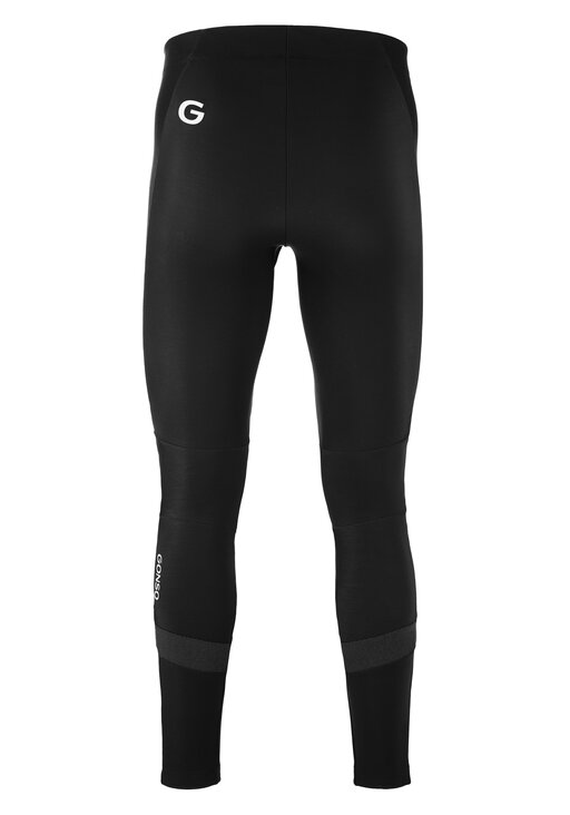 Fahrradhosen lang Essential Tight Softshell No Pad M