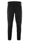 Lange strukturierte Softshell Radhose ohne Polster für Herren lang Trail Pants Softshell M Schwarz black