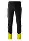Herren Softshell Radhose lang ADVENTURE PANTS SOFTSHELL M Schwarz black-safetyyellow