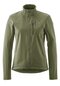 Damen Softshell Fahrradjacke ADVENTURE JACKET SOFTSHELL W Grün oak ash