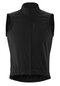Softshell Rennradweste unisex Road Vest Softshell Schwarz black