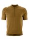 Herren Kurzarm-Radtrikot mit 1/2-Zip kurzarm Adventure Jersey Nature M Braun  baked pretzel 