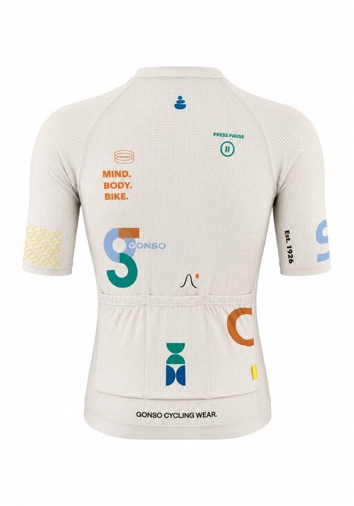 Fietsshirts korte mouw High Summer Jersey Zipless M