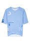 Herren Rennrad Jersey High Summer kurzarm High Summer Jersey Zipless M Blau stormy blue