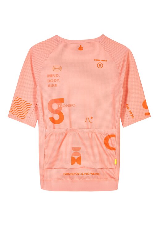 Radtrikots kurzarm High Summer Jersey Zipless M