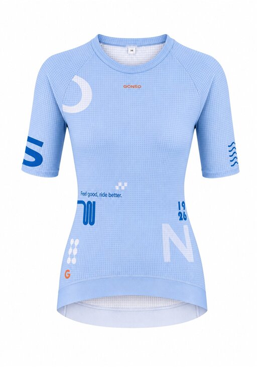 Jerseys Short Sleeve High Summer Jersey Zipless W