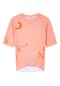 Damen Rennrad Jersey High Summer kurzarm High Summer Jersey Zipless W Pink fresh rose