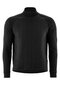 Wattiertes Longsleeve unisex langarm Trail Jersey Therm Schwarz black