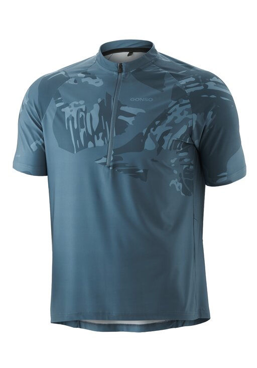 Radtrikots kurzarm Adventure Jersey 3/4 Zip M