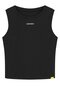 Crew Tank Top kurzarm Off-Bike Crew Rib Top W Schwarz black